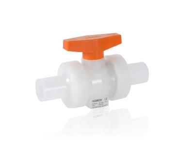 China Plastic Ball Valves Large Flow Rate And Small Torque Manual Ball Valve for sale