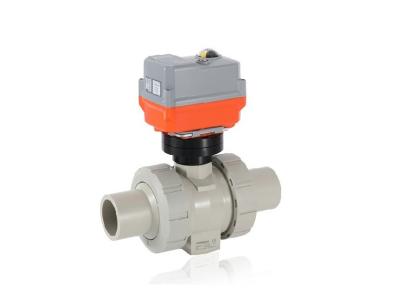China IP67 PVC Motorized Ball Valve Multifunctional Electric Ball Valve for sale