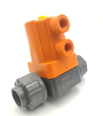 Китай ПВХ газовый клапан диафрагма EPDM DN 15 1/2 дюйма пластиковый клапан True Union продается
