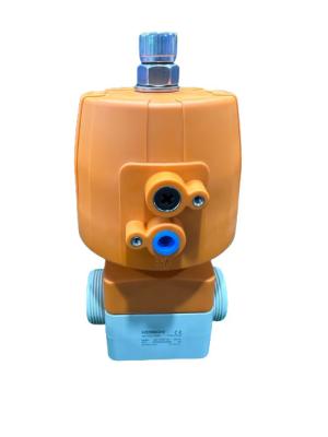 China PN 10 válvula de diafragma pneumática de plástico para processos químicos à venda