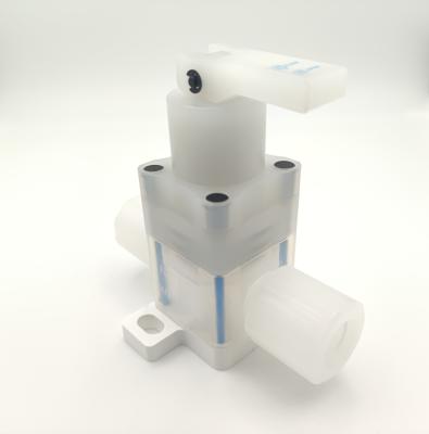 China PTFE Diaphragm Manual Valve Size Options Available for sale