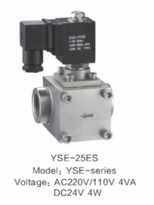 China High Pressure Pilot Low Power Solenoid Valve , Low Voltage Solenoid Water Valve for sale