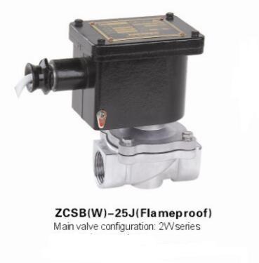 China Stainless Steel Explosion Proof Solenoid Valve , Direct Acting Solenoid Valve Flameproof for sale