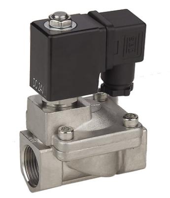 China 24VDC Electrical Latching Solenoid Water Valve Stainless Steel With Bistable Pulse for sale