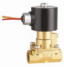 China 1/4 Inch Electric Brass Steam Solenoid Valve For Heating High Temperature for sale