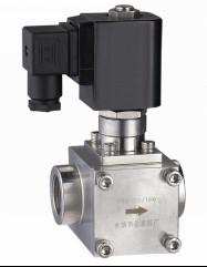 China Normally Open NO High Pressure Gas Solenoid Valve , 3/8＂Electromagnetic Solenoid Valve for sale