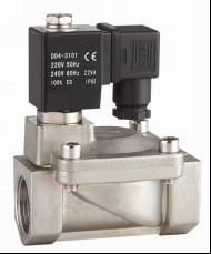 China Stainless Steel Compressed 24V Air Solenoid Valve For Air / Water Applicaton for sale