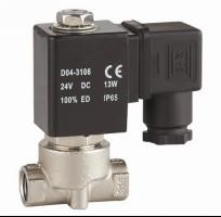 China Stainless 12V Air Solenoid Valve , Directional Solenoid Valve Fast Acting for sale