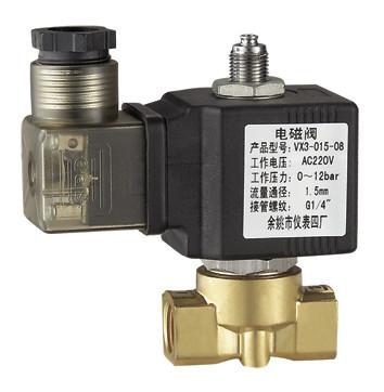 中国 24VDC 3方法小さい電磁弁の直動式燃料の電磁弁NO1/4