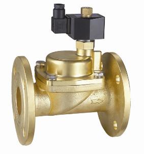 China Brass Flange Two Way Piston Steam Solenoid Valve Normally Open PS Series for sale