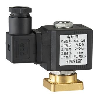 China Brass 2 Way Plate Miniature Hydraulic Valves Direct Acting Normally Closed NC for sale