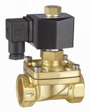 China 2 Inch Semi Direct Acting Brass Water Solenoid Valve Normally Open 24VDC for sale