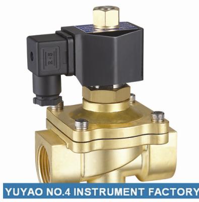 China Two Way Brass Air Operated Solenoid Valve , 2 Inch Water Solenoid Valve for sale