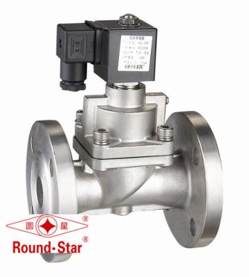 China SS High Pressure Solenoid Valve Normally Closed , 40mm Solenoid Valve Pilot Operated for sale