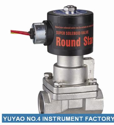 China 1/4＂Stainless Steel Solenoid Valve Steam Normally Closed Low Pressure for sale