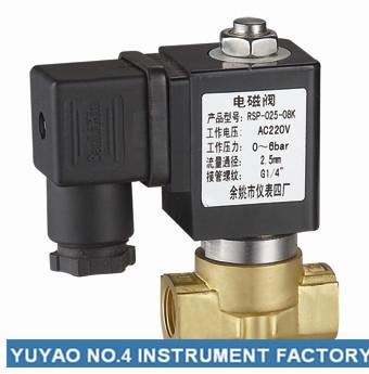 China RSP -series 2-way direct acting （ NO ） mini solenoid valve 1/8＂ ～ 1/4＂ for sale