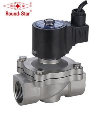 China SS Waterproof Fountain Solenoid Valve , 50mm Electric Water Solenoid Valve for sale