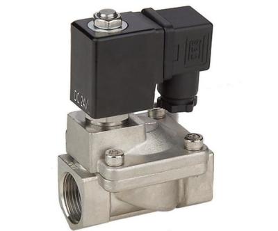 China SS Bistable Latching Solenoid Valve 3/4＂Stainless Steel Normally Closed NC 20MM for sale