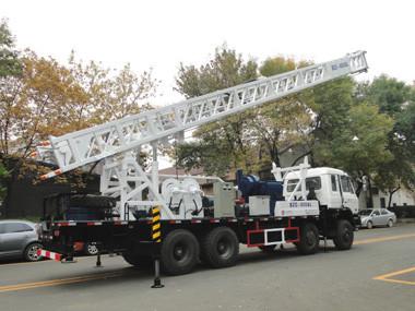 China El camión del pozo de agua de BZC600CLCA montó la plataforma de perforación en venta