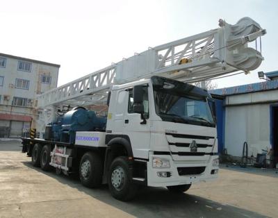 China Mud Air Drilling 8X4 600m Truck Mounted Water Well Drilling Rig for sale