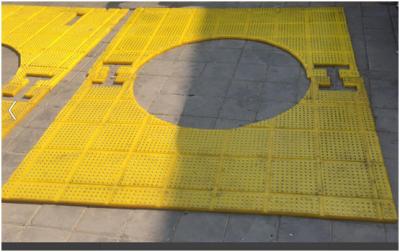 China Anti Skid Polyurethane Rubber ZP275 Rig Floor Mats for sale