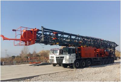 China Nominal Drilling Depth 500M - 1000m Truck Drilling Machine for sale