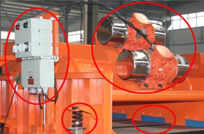 China Stevig Controlemateriaal die Shaker Screen Hydrocyclones Bearings Gear-Doosmotoren boren Te koop