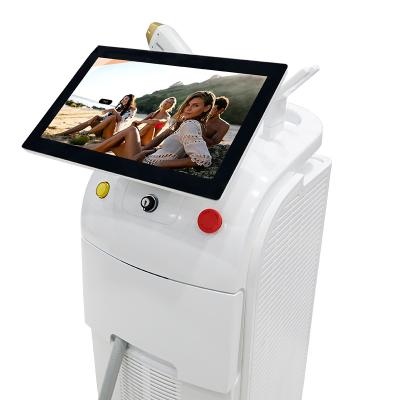 China Diode Laser Israel Laser Hair Removal Soprano Ice Platinum Machine 1200W 1600W for sale