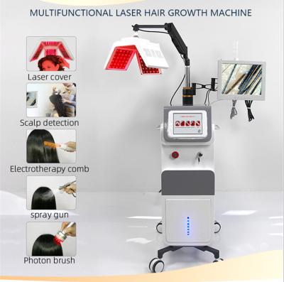 China Multifunctional 10mw 650nm Diode Laser Hair Growth Machine 38kg for sale