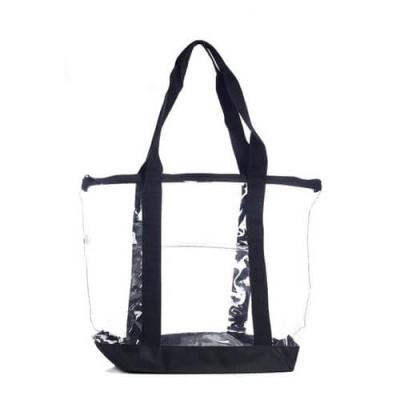 China Lightweight Custom Tote Bags , Extra Large PVC Clear Tote Handbag for sale