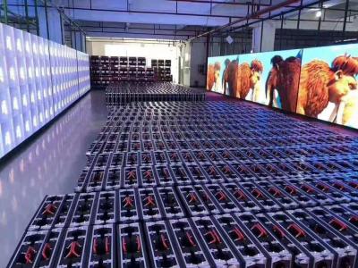 China Tamaño de gabinete llevado de alquiler de la pantalla de la exhibición 350w HD LED de la etapa P3.91 500*500m m en venta