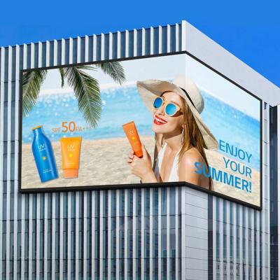 China 3D LED Advertising Screen Outdoor P4.81 LED Display Module 250*250mm for sale