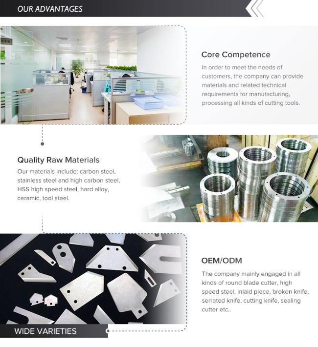 Serrated Cutting Industrial Blade Packing Blades for Film Packaging Machine