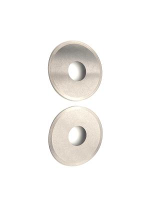China Hardened Steel Tape Slitting Knife Round Precision Cutters For Various Tape Types for sale