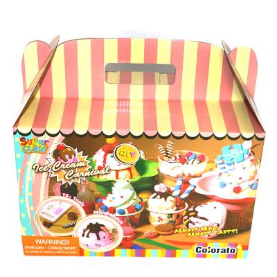 China UV Printing Cookie Gift Box Packaging Food Container Paper Box 16g OEM ODM for sale