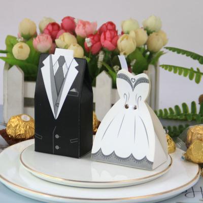 China Caja de papel del acondicionamiento de los alimentos del vestido de boda que embala para la galleta el 10*5*3cm del chocolate en venta