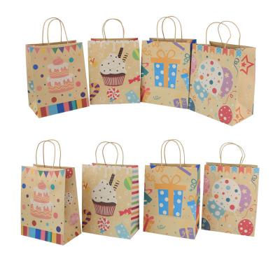 China UV Printing Food Packaging Paper Bag For Cake Box 42g/Pcs for sale