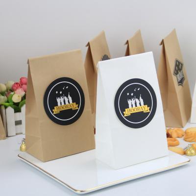 China Food Grade 70g Kraft Paper Food Packaging Paper Bag Oilproof for sale