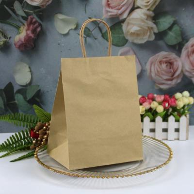 China 150g Karft Paper Food ECO Friendly Paper Bag Iron Golden Print for sale