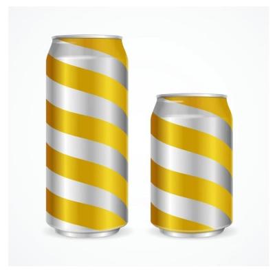 China 500ml 330ml Aluminum Beverage Packaging Sleek Cans For Soda Drink for sale