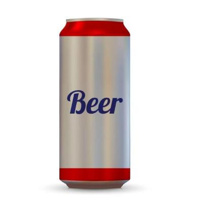 China BPA Free Beverage Packaging Blank Aluminum Beer Cans  250/330/355/473/500ml food and beverage packaging for sale