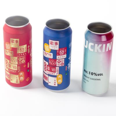 China 16.9oz Food Beverage Packaging Carbonated Drinks 500ml Aluminum Cans for sale
