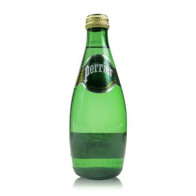 China 330ml French Perrier Beverage Glass Bottle 11oz Glass Drinking Bottle for sale
