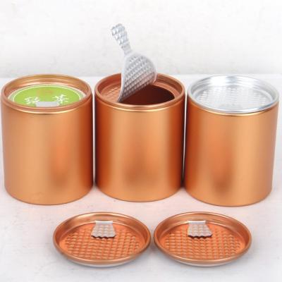 China Latas de aluminio ecológicas para almacenamiento de alimentos, latas personalizadas,latas redondas de aluminio para alimentos en venta