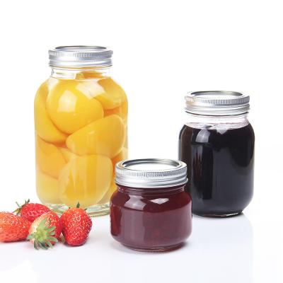 China 380ml Honey Transparent Sealed Food Glass Packaging Glass Jars 90g for sale