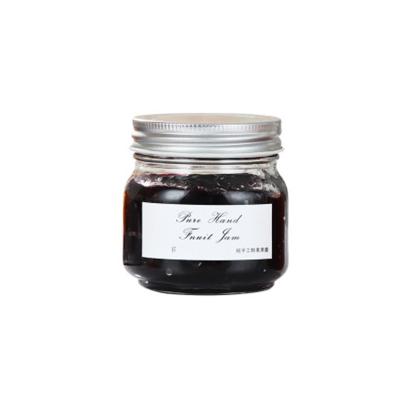 China Jam Sealed Storage 250ml Honey Food Glass Packaging Bottle 8.5oz for sale
