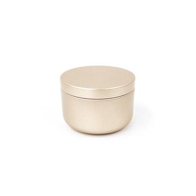China Round 50ml Recyclable Aluminum Tea Tin Container 53*37mm for sale