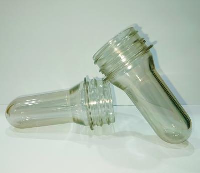 China Botella para mascotas transparente con tapa de plástico de tornillo Eco amigable y resistente al calor en venta