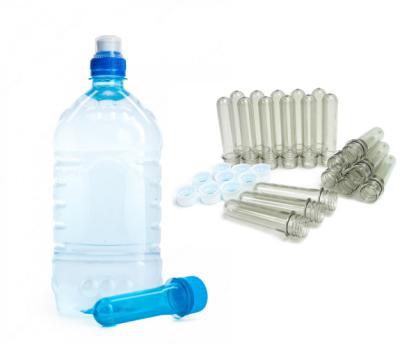 China 38mm Neck PET Preform Odorless For Mineral Water Bottle for sale
