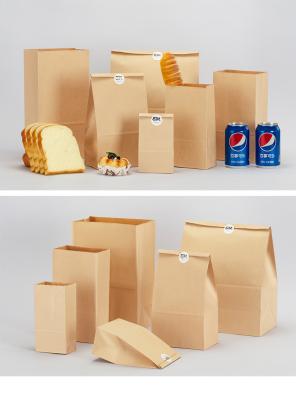 China Vários tamanhos disponíveis embalagem de alimentos saco de papel ideal para embalagem de alimentos e para levar à venda